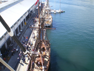 Elizabeth Street Pier (from aloft)