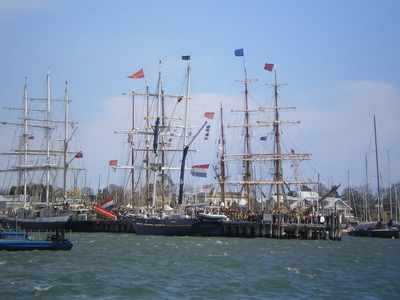 Tall Ships at the Wharf