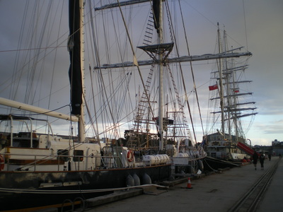 Young Endeavour and Lord Nelson