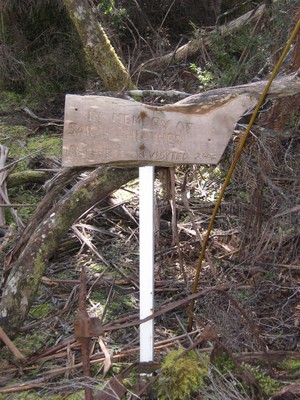 Grave Sign