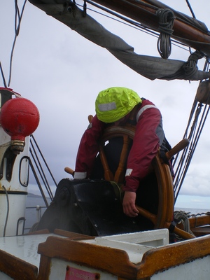 Tired at the Helm