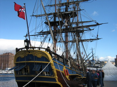 Endeavour (Stern View)